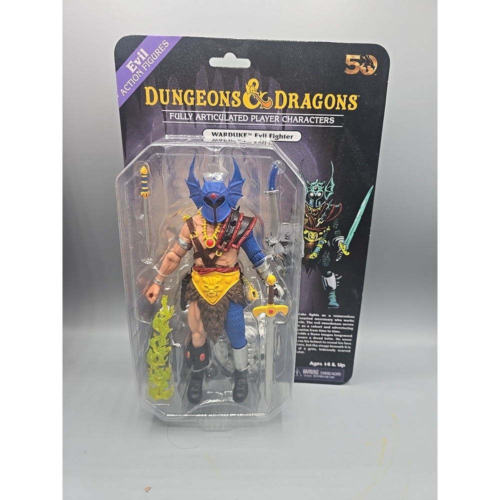 Dungeons & Dragons Warduke‎ Evil Fighter NECA 50th Anniversary Action Figure